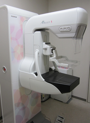FUJIFILM社製　AMULET、FPD型デジタル乳房エックス線撮影装置